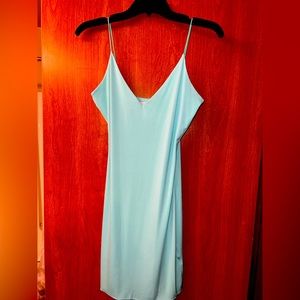 Turquoise Bodycon Mini Dress